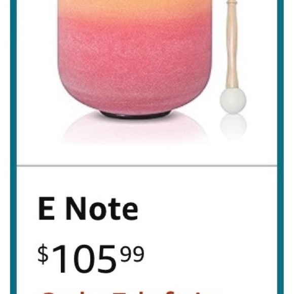 8 Inch Yellow rainbow Colored Throat Chakra E Note Quartz Crystal Singing Bowl. - Picture 5 of 15